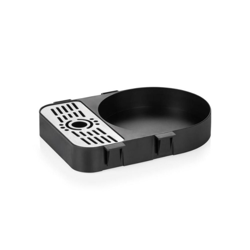 КОВРИК  PILIENU UZTVERŠANAI 25.5X20.5X4CM, MELNS, PP/NER.TĒR., WAS