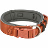 Dog collar Trixie Premium Orange Graphite M/L 40-48 cm,,,