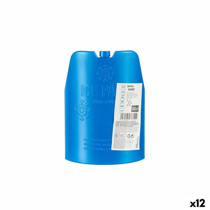 Охладитель для Бутылок Leknes TK22300 Синий полиэтилен 300 ml 12 x 17 x 4,5 cm (12 штук)