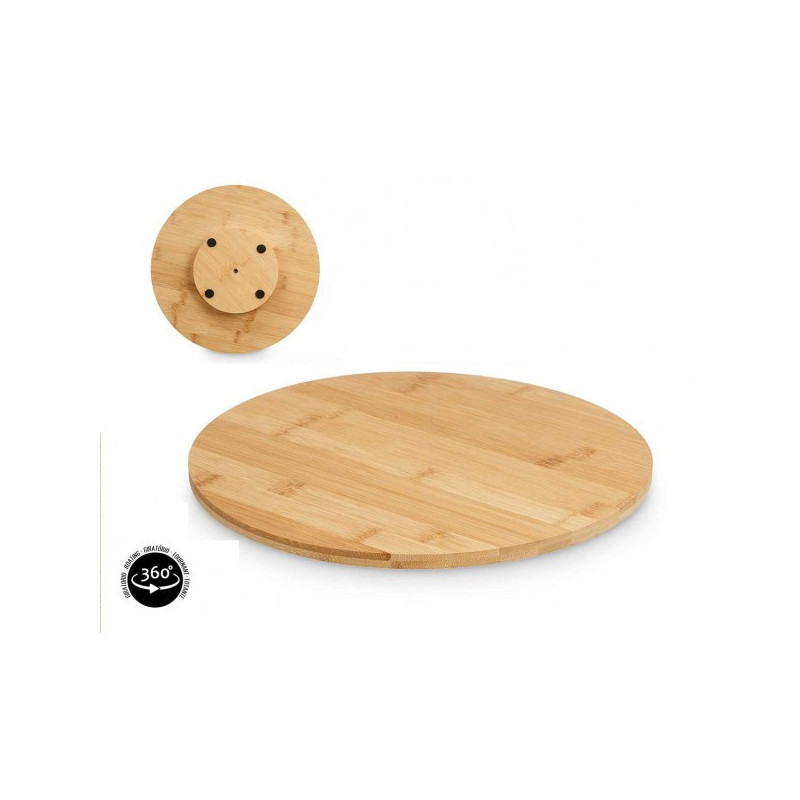 Padėklas serviravimui med. besisukantis 30cm