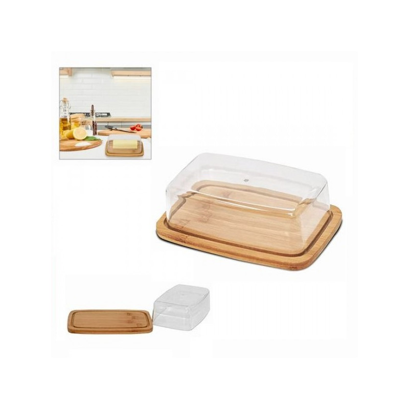 Sviesta trauks med/ptmasasmasas. с крышкой 19*12.5*5cm 12165