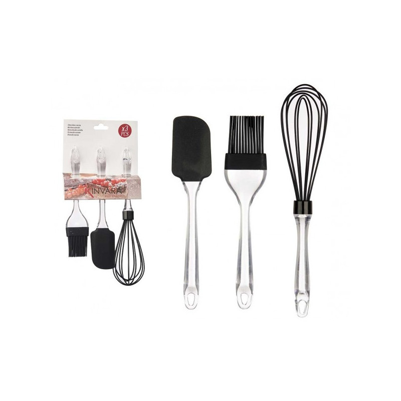 Įrankiai konditeriniai silikon. 3vnt 29851
