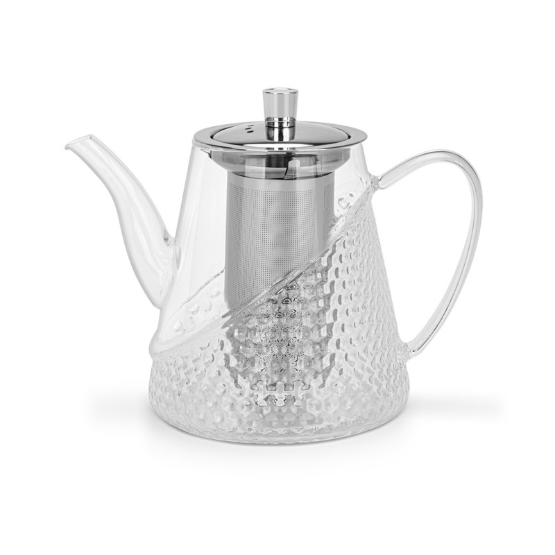 Teapot 1000 ml with steel filter (glass)
