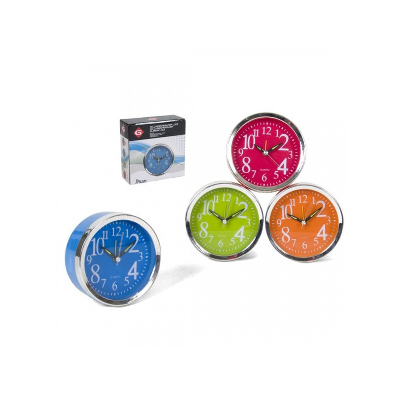 Pulkstenis stalinis-žadintuvas 10cm LUKA