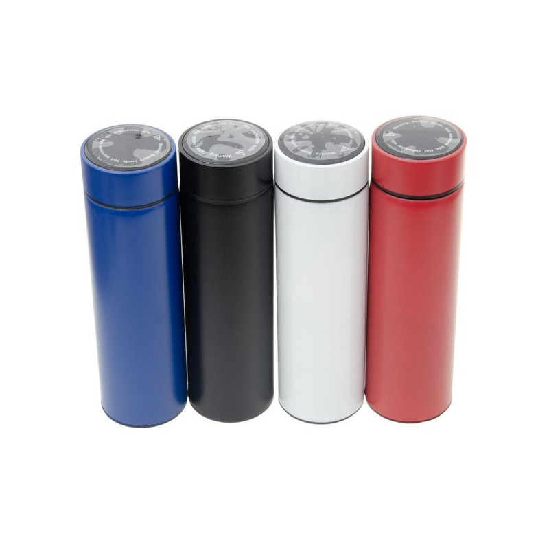 Termossas metāls. 0.5L su termometālsru DIA2800