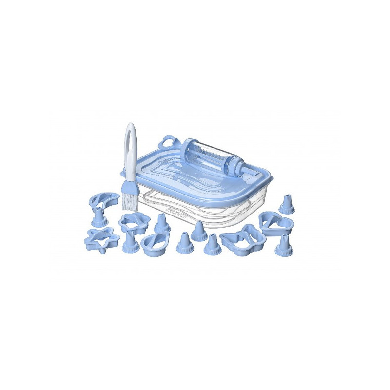 Sausainių kepimo ir dekoravimo rinkinys 17gab.