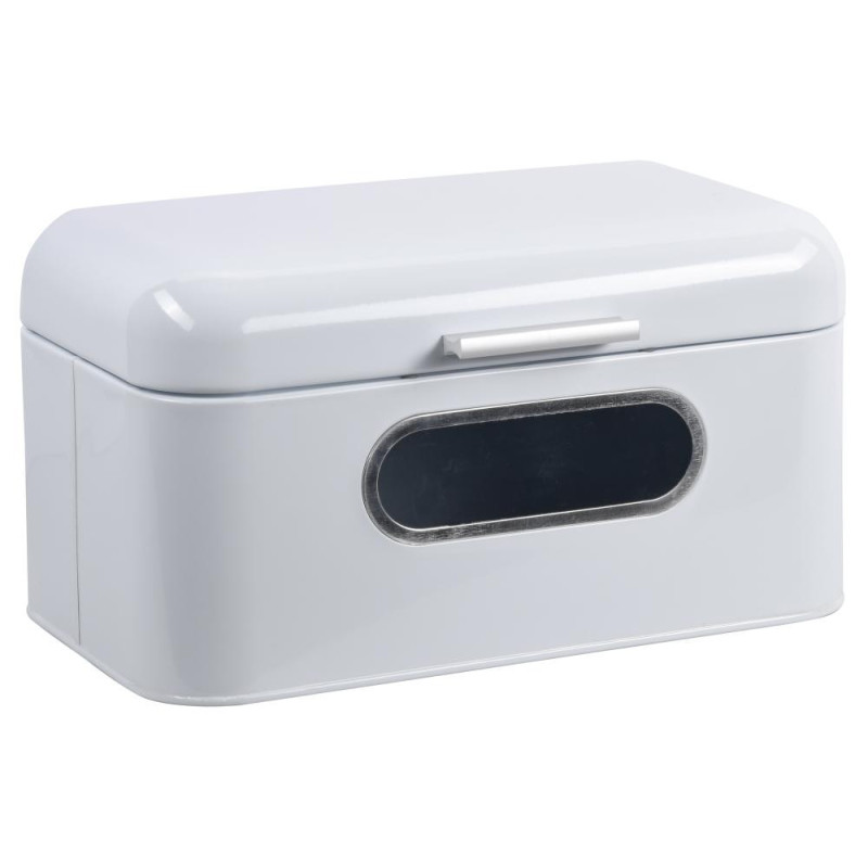 MAIZES BOX  30x18x15CM, WHITE, METĀLS, Kesper