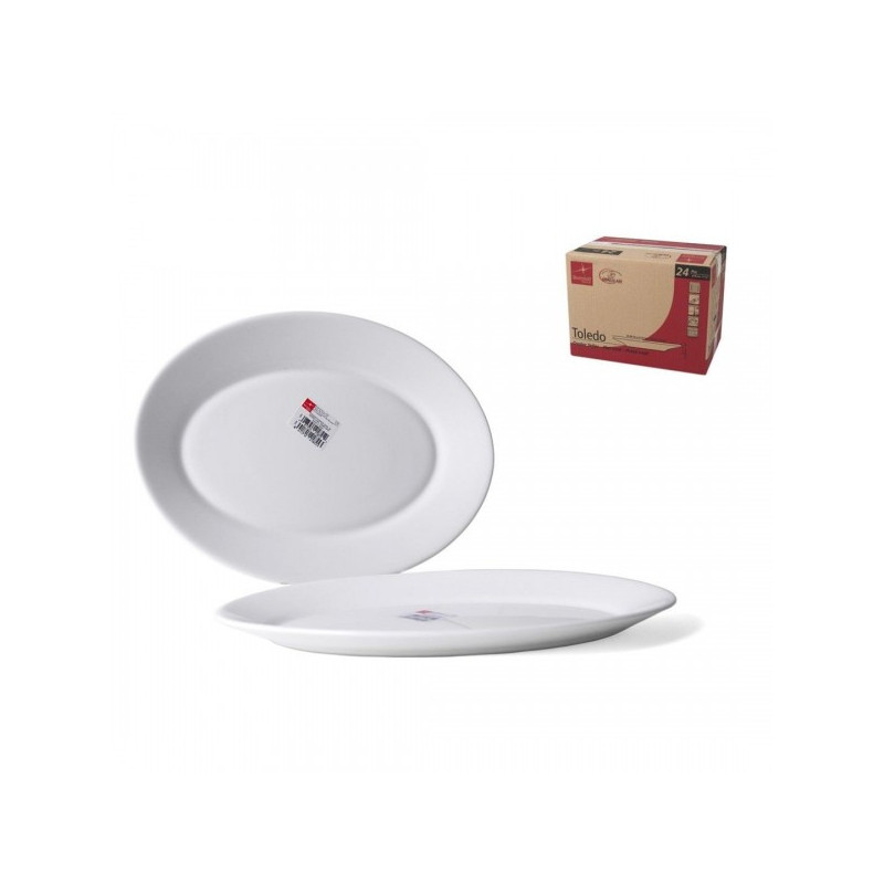 Šķīvis 36*27cm ovali TOLEDO BORMIOLI