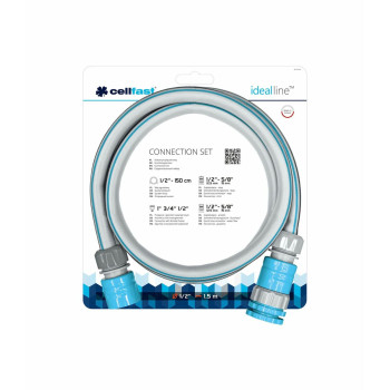 Quick connection set for hose reel cart Cellfast d 12,5 mm 3 Pieces,,,