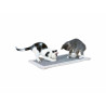 Scratching Post for Cats Trixie Grey Light grey Polyester Sisal EVA 55 × 35 cm,,,