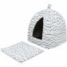 Hut Trixie White Grey 32 × 42 × 32 cm,,,