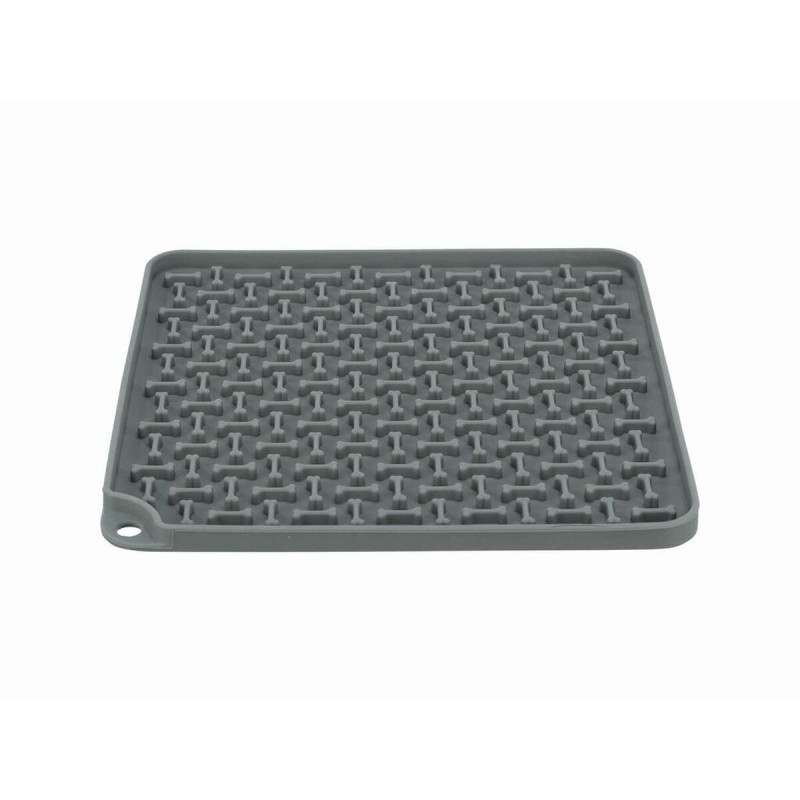 Pet feeding dish Trixie Dark grey Silicone 20 × 20 CM,,,