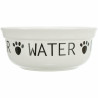 Dog Feeder Trixie White Black d 13 cm 250 ml,,,