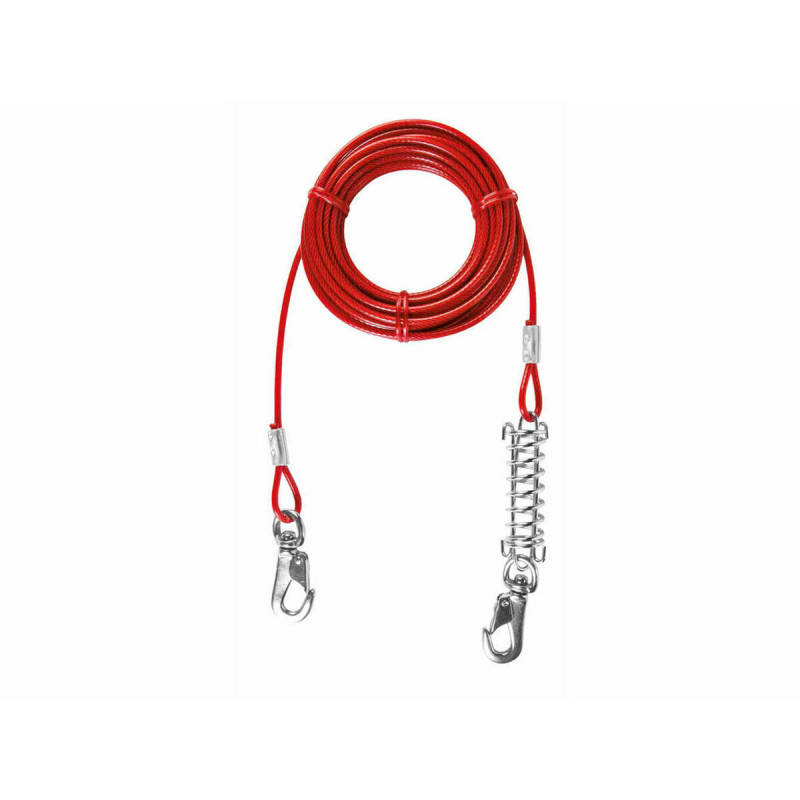 Dog Lead Trixie Red 8 m,,,
