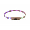 LED Collar for Pets Trixie Multicolour Silicone Plastic,,,