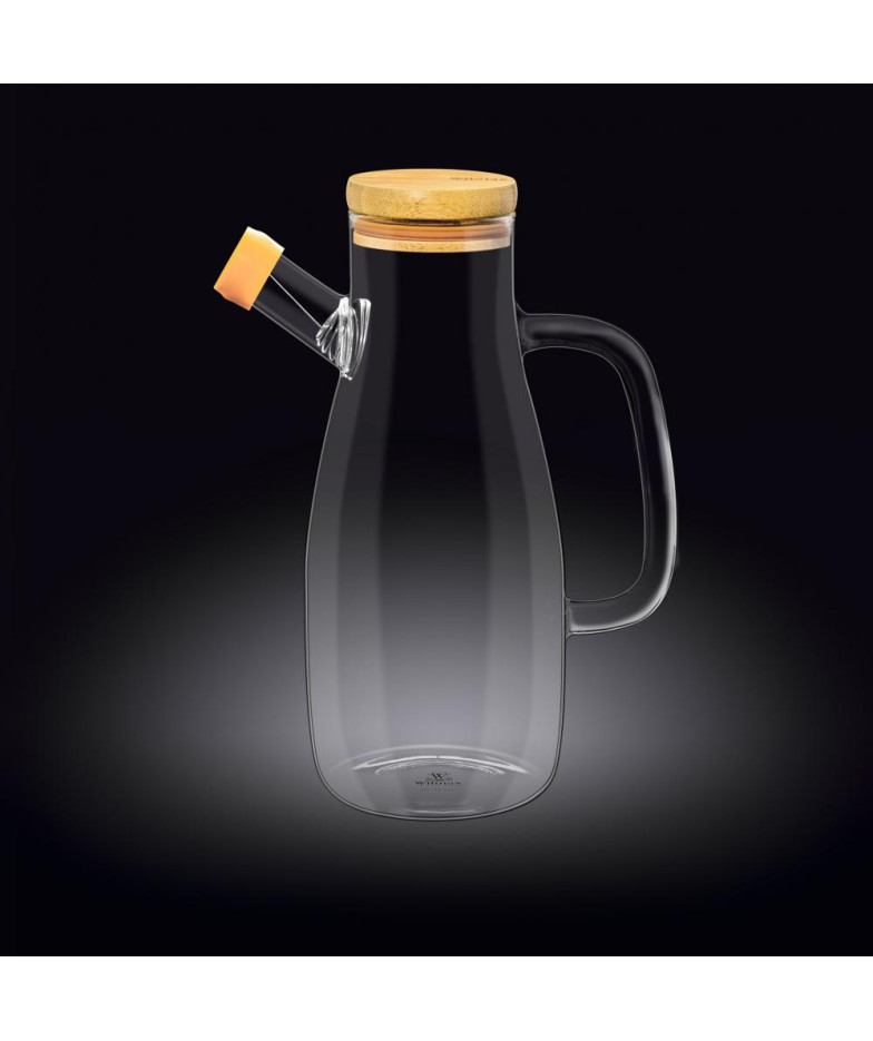 EĻĻAS PUDELE 1L AR VĀCIŅU UN KORĶI, STIKLS, Wilmax