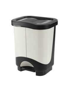 Dėžė šiukšlėms 10.5+10.5L...