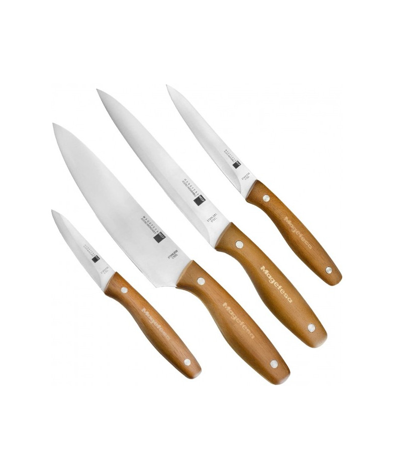 Peilių rink. 9/13/20/20cm 4vnt MAGWOOD