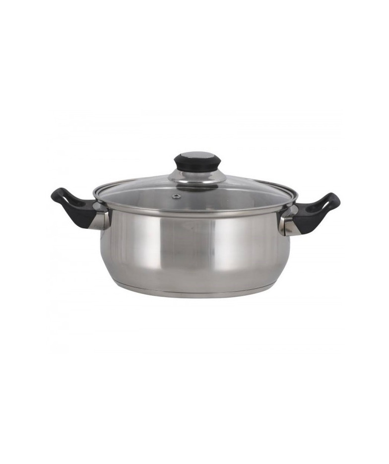 Puodas nerūd. pl. 20cm 3.0L indukc. GENESE QT