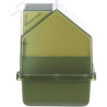 Bird Bath Trixie Green Plastic,,,