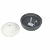 Pet Water Fountain Trixie FuenteVital Dome White Grey Ceramic,,,