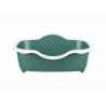 Cat Litter Box Trixie Davio White Green Plastic 56 x 26 x 39 cm,,,