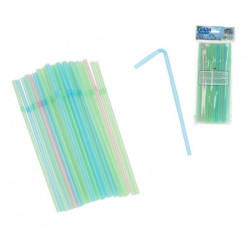 Šiaudeliai plast. 21*0.6cm...