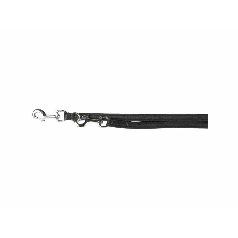 Adjustable dog leash Trixie Cavo Black 2 m S/M,,,
