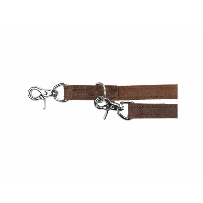 Adjustable dog leash Trixie Rustic Dark brown 2 m L/XL,,,