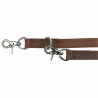 Adjustable dog leash Trixie Rustic Dark brown 2 m L/XL,,,