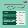 Dog Lead Trixie Graphite 1,8 m,,,