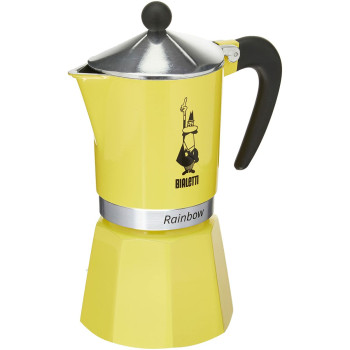 Itāļu Kafijkanna Bialetti Rainbow Dzeltens Alumīnijs 300 ml