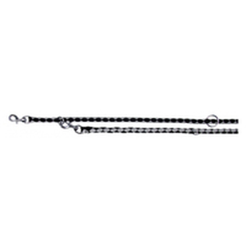 Adjustable dog leash Trixie New Cavo Black Silver L/XL 2 m,,,