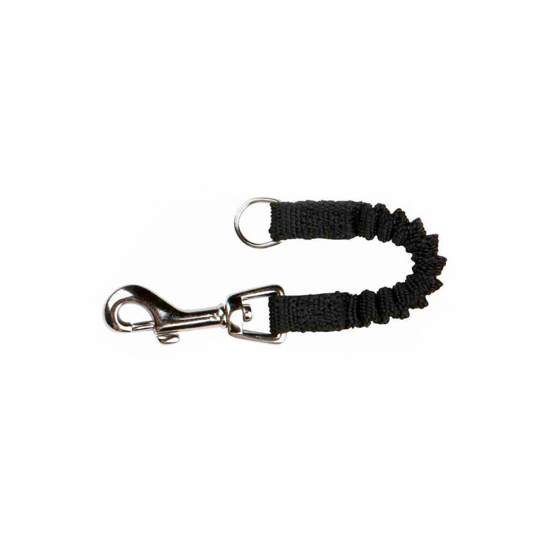 Dog Lead Trixie Black S/M 21 cm Shock absorber,,,