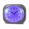 Analogue Alarm Clock Timemark 10 x 8,5 x 4 cm Grey Plastic,,,