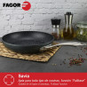 Pan Fagor Savia Toughened aluminium Grey Ø 24 cm