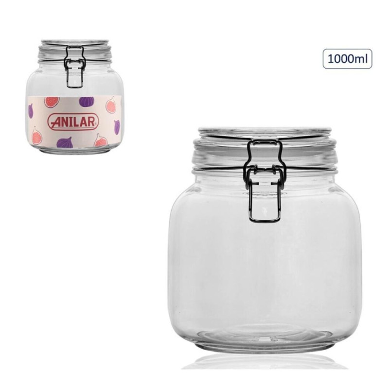 БАНКА  1L, AR КРЫШКОЙ , STIKLS, Anitex