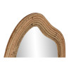 Seinapeegel Home ESPRIT Naturaalne Linna 51 x 2 x 81 cm