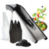 V6 STARTER SET. UNIVERSAL  GRATER , black , Börner