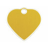 Identification plate for collar Imarc   Golden Heart Aluminium,,,