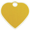 Identification plate for collar Imarc   Golden Heart Aluminium,,,