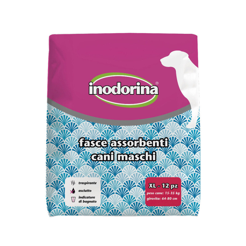 Disposable nappies Inodorina 12 Units,,,