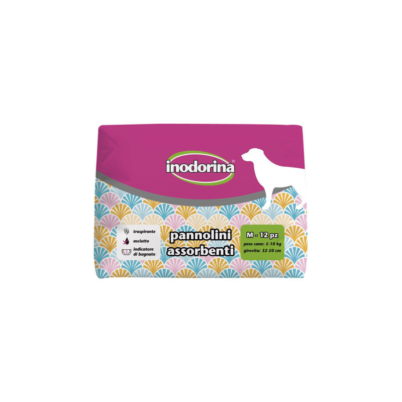 Disposable nappies Inodorina 12 Units,,,