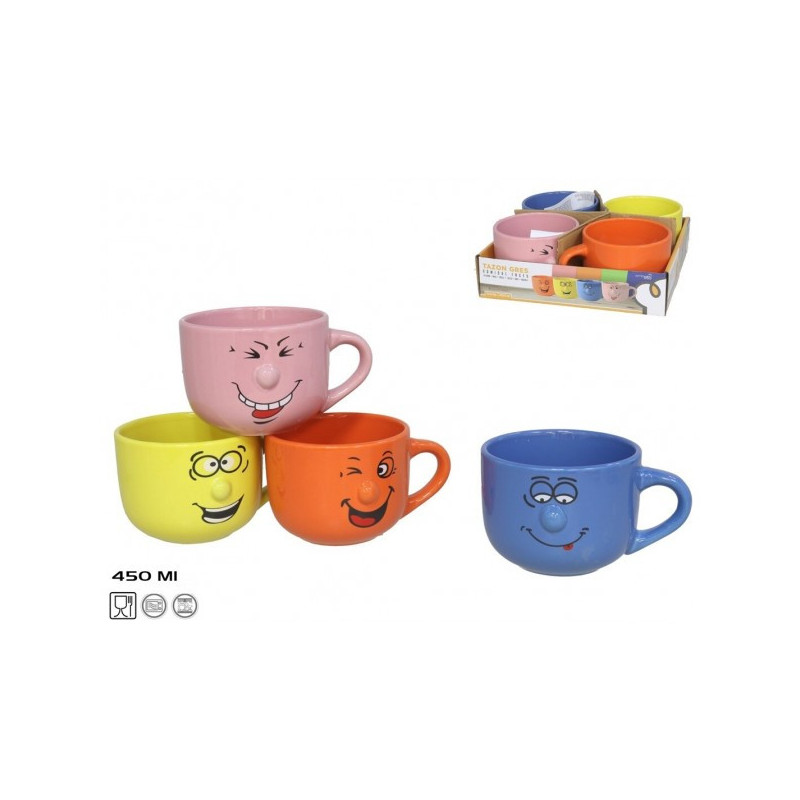 Krūze buljona 450ml FACE