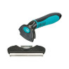 Backcombing brush Trixie Black Turquoise 8 × 14 cm,,,