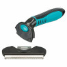 Backcombing brush Trixie Black Turquoise 8 × 14 cm,,,