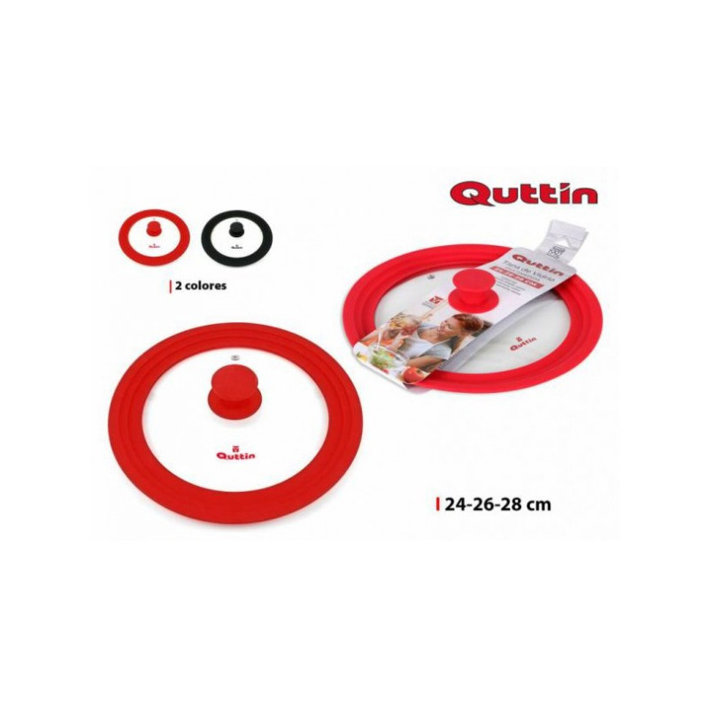 крышкаtis из стекла. 24/26/28cm su silikon mala Qut