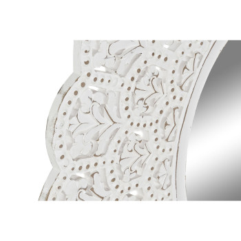 Sienas spogulis Home ESPRIT Balts Indietis Kails 89 x 2 x 89 cm,,,