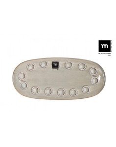 Lėkštė 25*12cm ovali GRIS MD