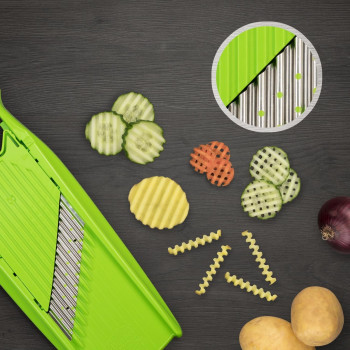 Grater Wave-Waffle green